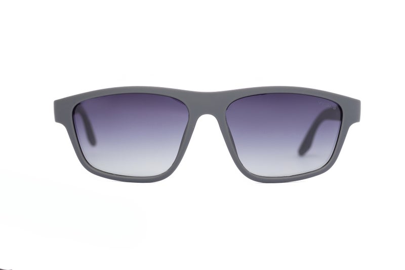 VEGAS Full Rim Rectangular Unisex Grey  Sunglasses V2074 S C4 - Image 1